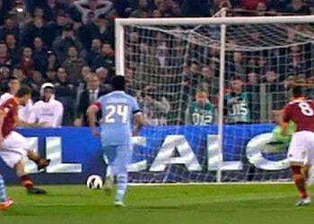 ROMA-LAZIO 8 aprile 2013 Gol di Francesco Totti