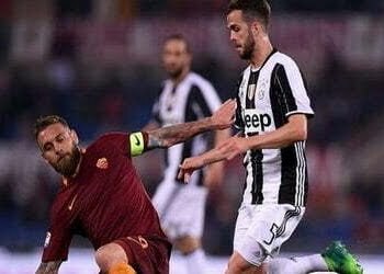 Uno dei tanti Roma-Juventus giocati da De Rossi