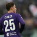 FLORENCE, ITALY - FEBRUARY 25: Federico Chiesa of ACF Fiorentina in action during the serie A match between ACF Fiorentina and AC Chievo Verona at Stadio Artemio Franchi on February 25, 2018 in Florence, Italy.  (Photo by Gabriele Maltinti/Getty Images)