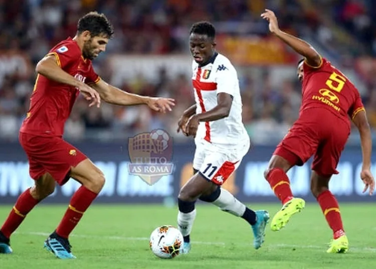 Fazio Azione Roma-Genoa - Photo by Getty Images