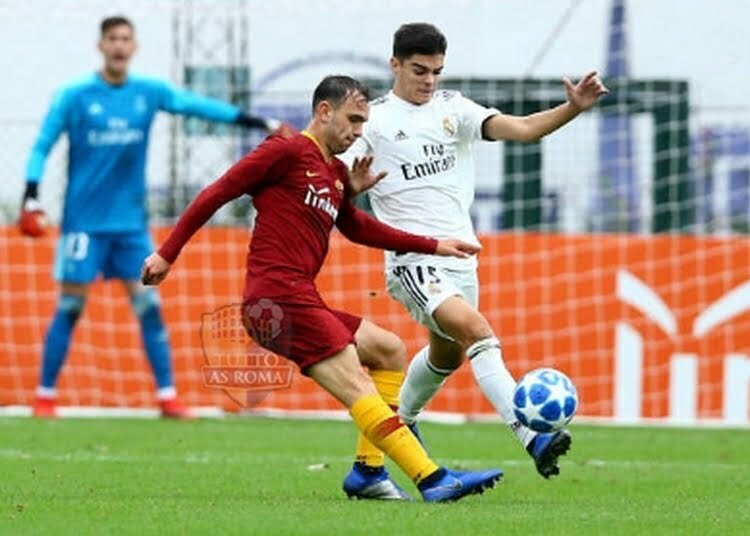 Alessio Riccardi Roma-Real Madrid Youth League 27 11 2018 - Photo by Getty Images