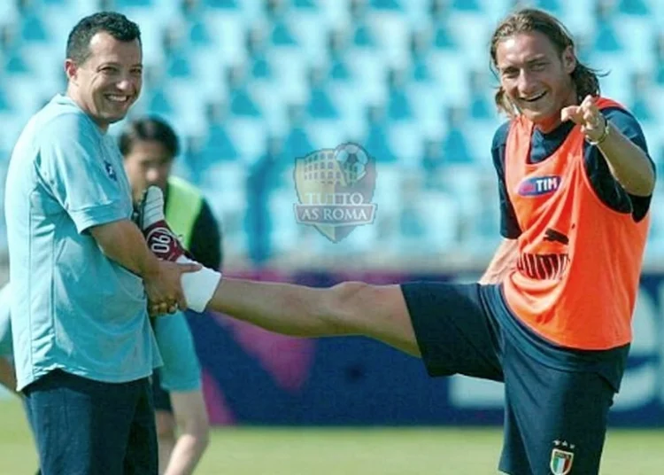 Totti e Vito Scala - Photo by Getty Images