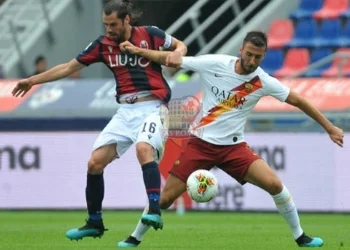 Brayn Cristante Azione Bologna-Roma - Photo by Getty Images