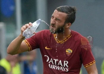 Cristante Cooling Break Lazio-Roma 01 09 2019