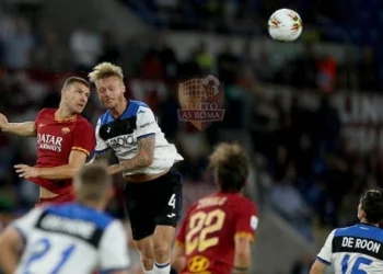 Edin Dzeko Azione Roma-Atalanta - Photo by Getty Images