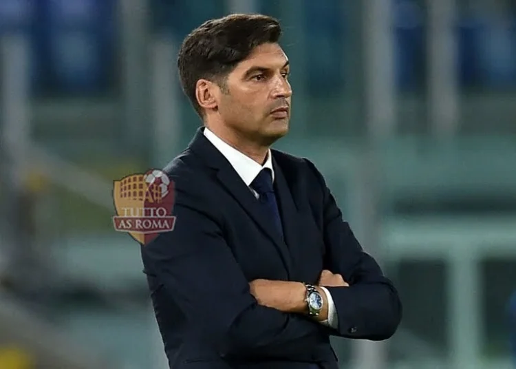 Paulo Fonseca in panchina Roma-Atalanta - Photo by Getty Images