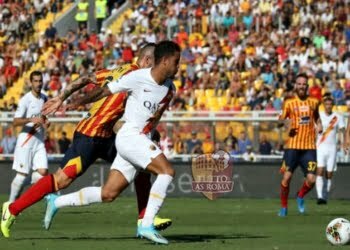 Justin Kluivert Azione Lecce-Roma 29 09 2019 - Photo by Getty Images