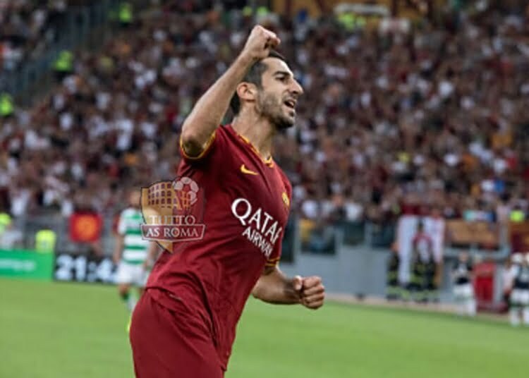 Mkhitaryan Esultanza gol Roma-Sassuolo - Photo by Getty Images