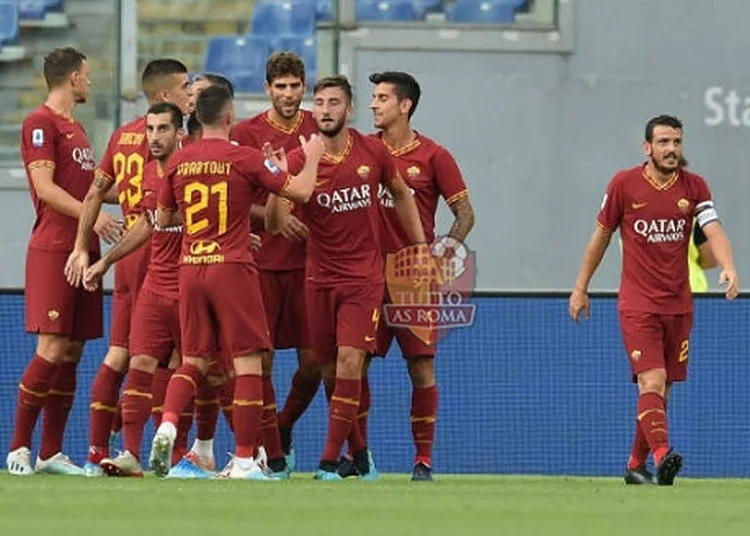 Cristante Esulta al gol Roma-Sassuolo - Photo by Getty Images