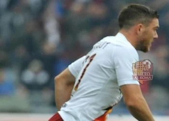 Jordan Veretout in azione Bologna-Roma - Photo by Getty Images