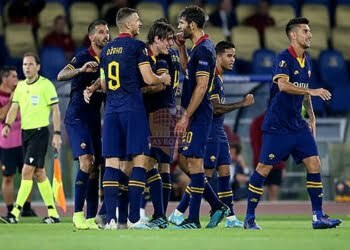 Zaniolo Esultanza gol Roma-Basaksehir - Photo by Getty Images