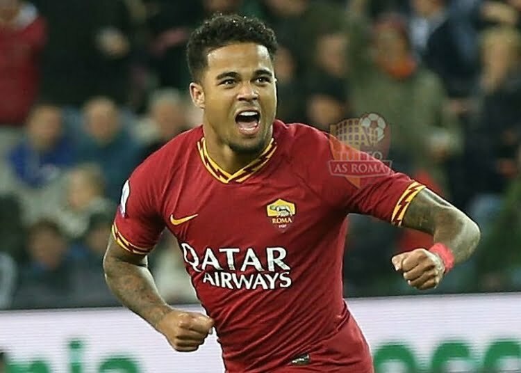 Justin Kluivert esulta al gol contro l'Udinese - Photo by Getty Images