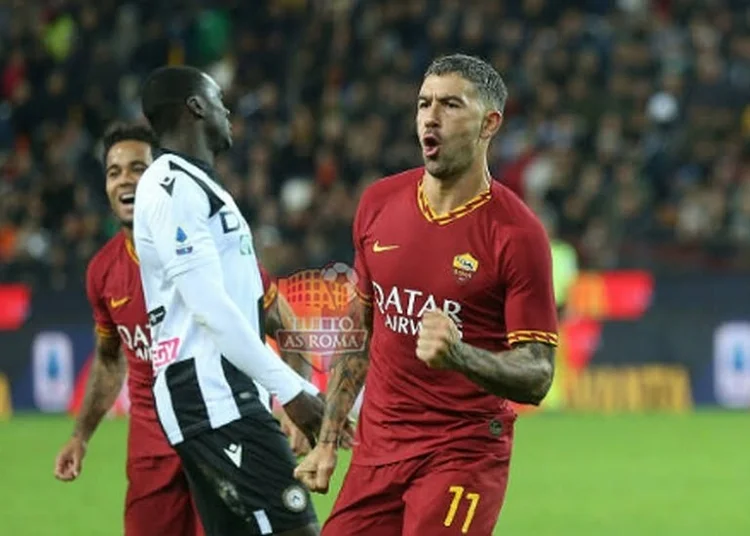 Alexandra Kolarov esulta al gol Udinese-Roma - Photo by Getty Images