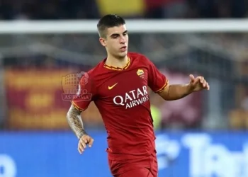 Gianluca Mancini in azione contro il Milan - Photo by Getty Images