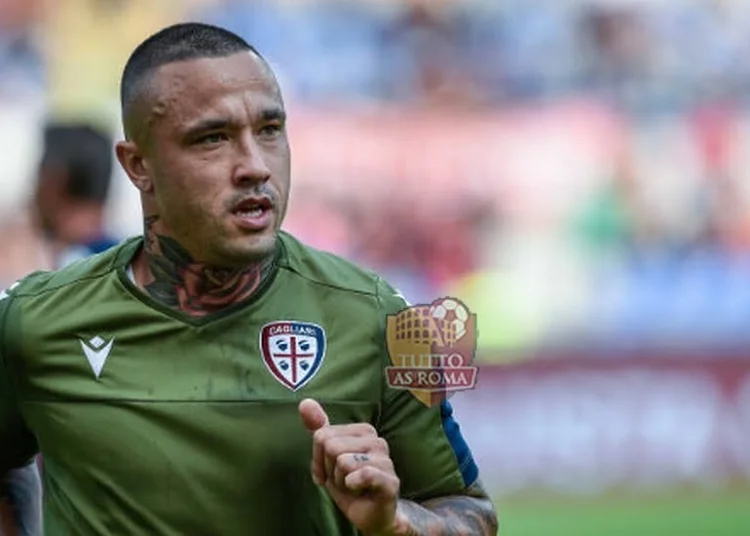 Radja Naimggolan in azione Roma-Cagliari - Photo by Getty Images