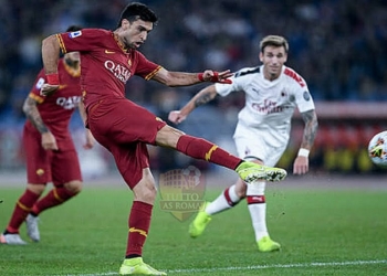 Javier Pastore in azione durante Roma-Milan del 27 ottobre del 2019 Photo by Getty Imeges