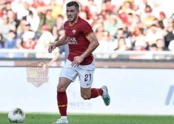 Jordan Veretout in azione Roma-Cagliari - Photo by Getty Images