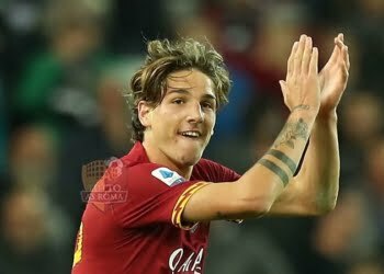 Nicolò Zaniolo esulta al gol in Udinese-Roma - Photo by Getty Images