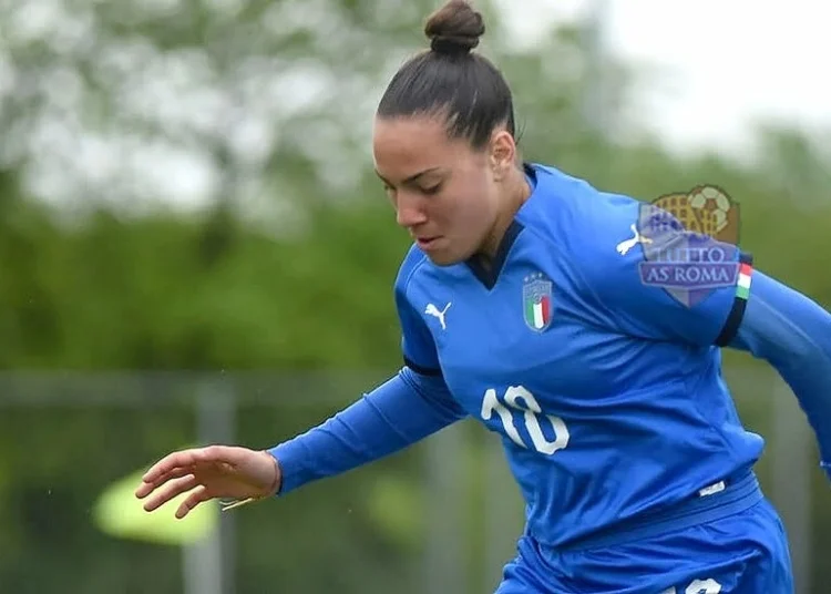 Alice Corelli in azione con la Nazionale Under 16 - Photo by Getty Images