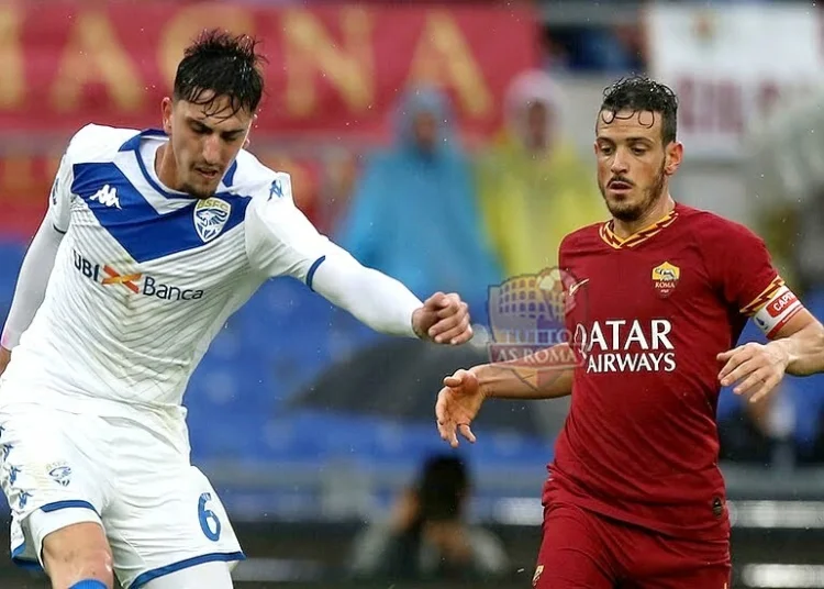 Florenzi in azione durante Roma-Brescia - Photo by Getty Images