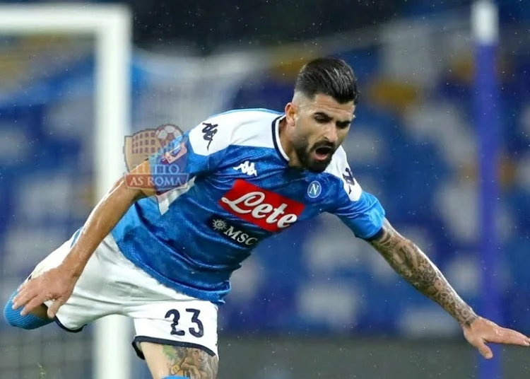 Helseid Hysaj in azione contro il Genoa - Photo by Getty ImagesES