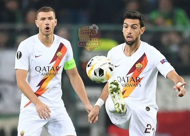 Pastore impreca dopo la fine del match contro il Borussia M'Gladbach - Photo bu Getty Images