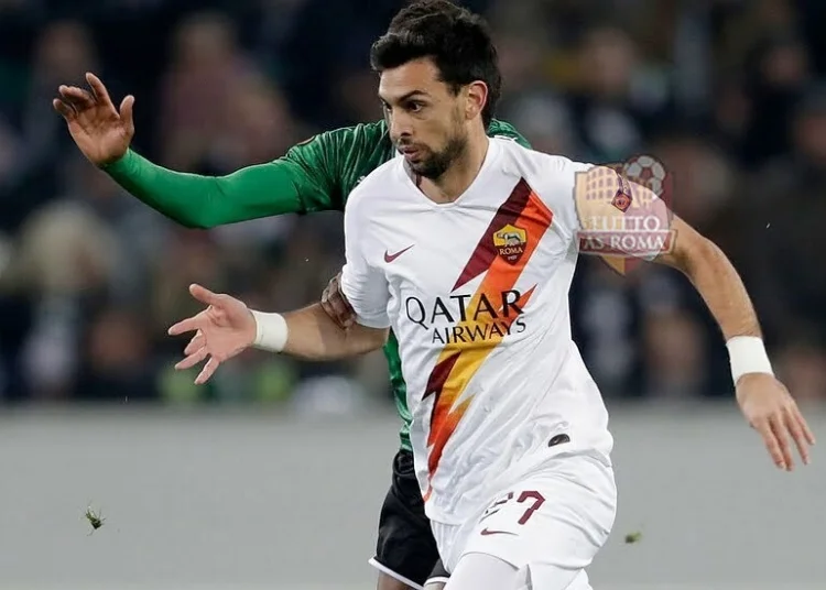 Pastore impreca dopo la fine del match contro il Borussia M'Gladbach - Photo bu Getty Images