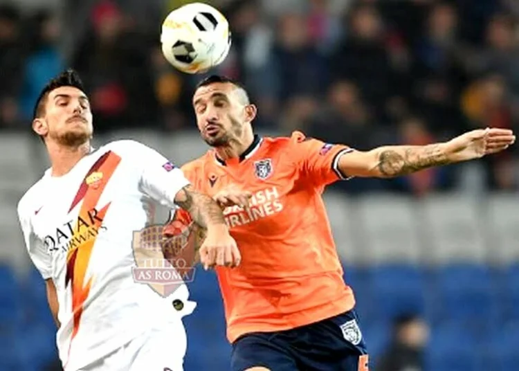 Lorenzo Pellegrini in azione durante Basaksehir-Roma - Photo by Getty Images