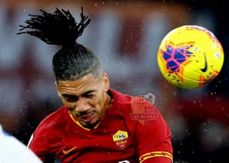 Chris Smalling in azione durante Roma-Brescia - Photo by Getty Images