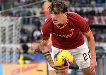 Nicolò Zaniolo in azione durante Roma-Napoli - Photo by Getty Images