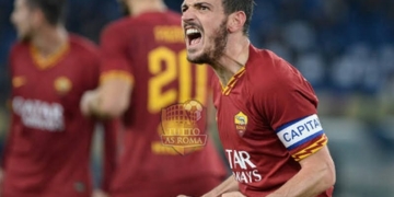Alessandro Florenzi esulta alla vittoria in Roma-Spal - Photo by Getty Images