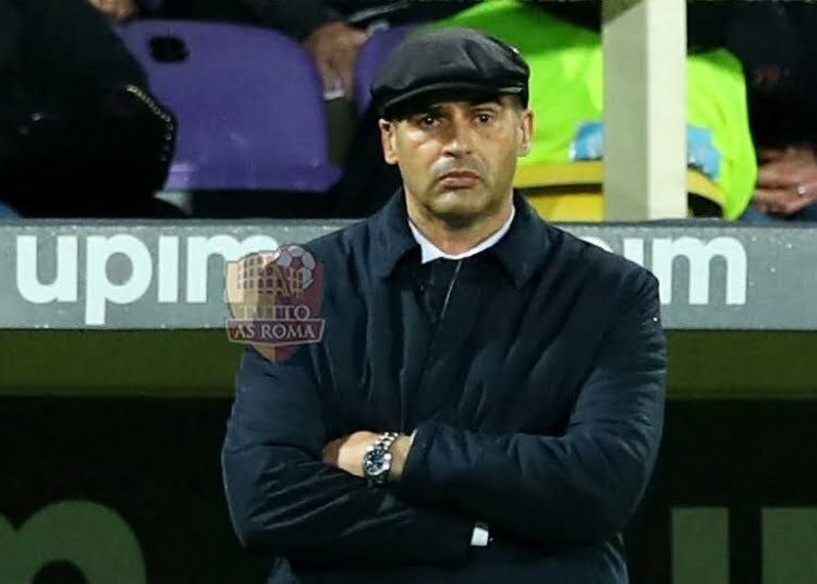 Paulo Fonseca in panchina Fiorentina-Roma - Photo by Getty Images