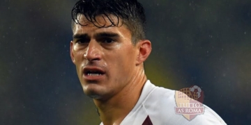 Diego Perotti in azione durante Verona-Roma - Photo by Getty Images