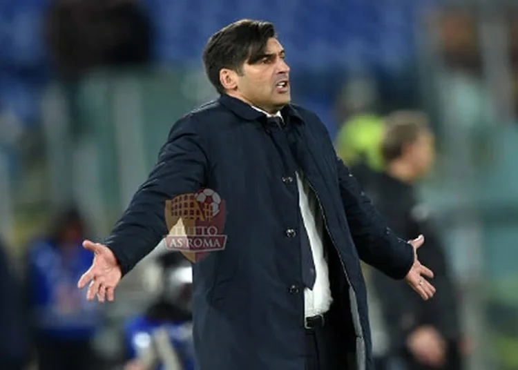 Paulo Fonseca in panchina in Roma-Torino - Photo by Getty Images