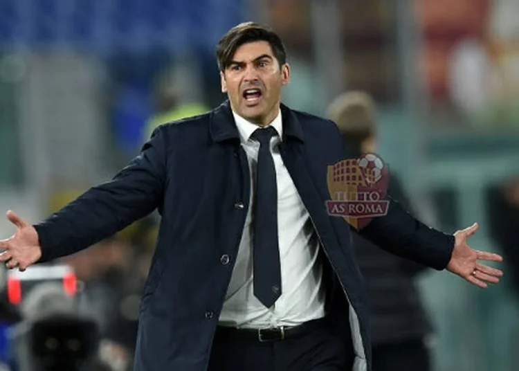 Paulo Fonseca in panchina in Roma-Torino - Photo by Getty Images