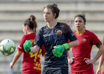 Camelia Ceasar e Elisa Bartoli durante Roma-Fiorentina - Photo by Getty Images