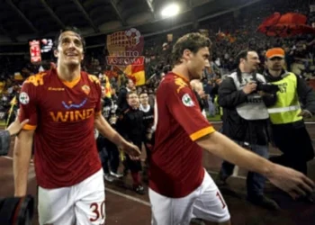 Francesco Totti e Luca Toni - Photo by Getty Images