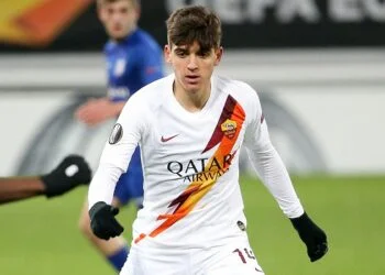 Gonzalo Villar durante il match contro il Gent alla  Ghelamco Arena - Photo by Getty Images