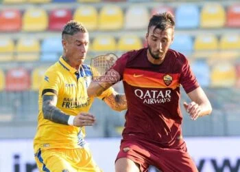 Bryan Cristante in azione nell'amichevole contro il Frosinone - Photo by Getty Images