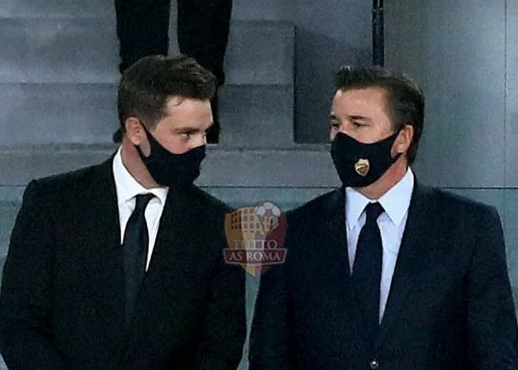 Dan e Ryan Friedkin presenti all'Olimpico per assistere a Roma-Juventus - Photo by Getty Images