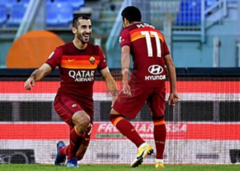 Mkhitaryan e Pedro - Photo by Getty Images