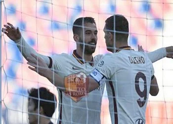 Leonardo Spinazzola ed Edin Dzeko - Photo by Getty Images