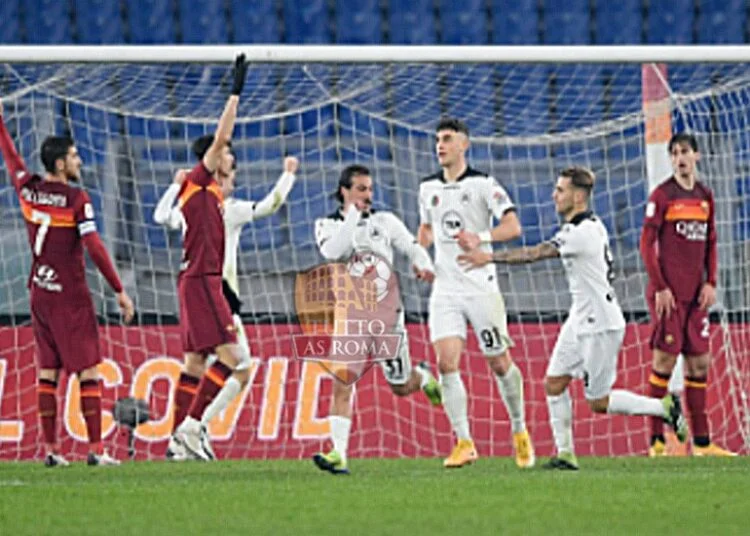 Lorenzo Pellegrini Roma-Siena Coppa Italia - Photo by Getty Images