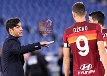 Paulo Fonseca ed Edin Dzeko - Photo by Getty Images