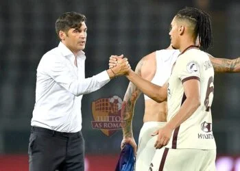 Chris Smalling e Paulo Fonseca - Photo by Getty Images