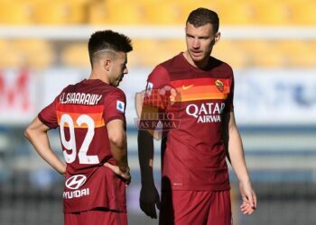 Edin Dzeko e Stephan El Shaarawy - Photo by Getty Images