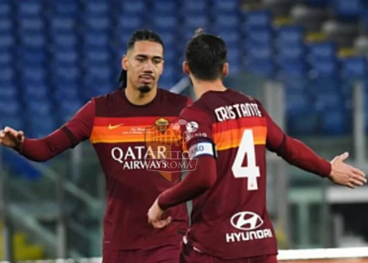 Cheris Smalling e Bryan Cristante - Photo by Getty I,ages