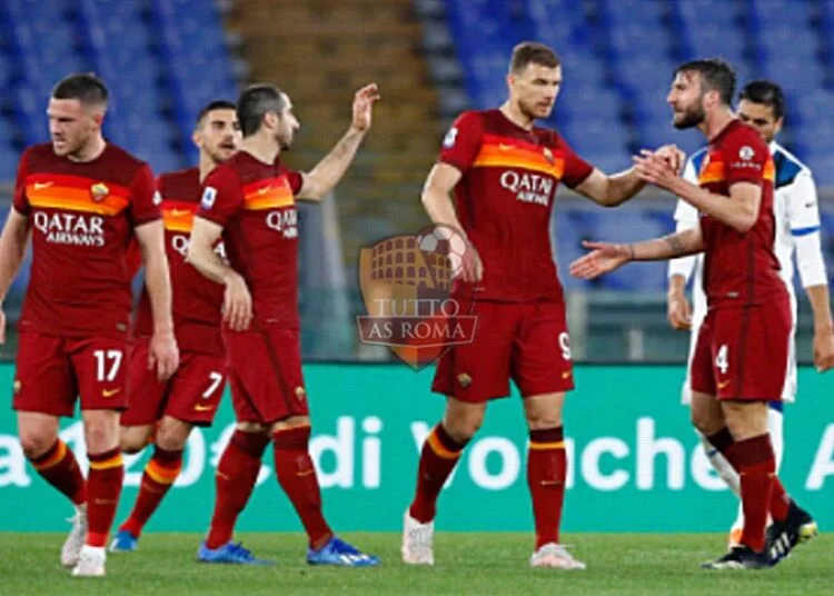 Bryan Cristante ed Edin Dzeko - Photo by Getty Images