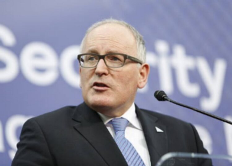 Frans Timmermans - Photo by Getty Images