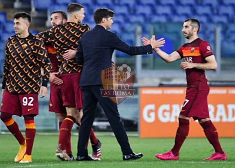 Paulo Fonseca e Henrikh Mkhitaryan - Photo by Getty Images